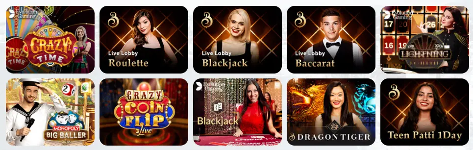Jeux de casino en direct YES OR NO CASINO
